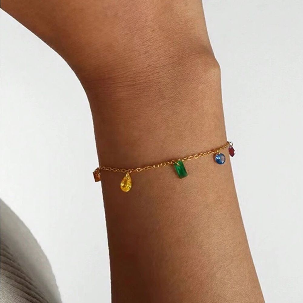 Gemstone bracelet #1536